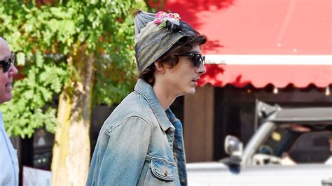 Timothée Chalamet’s silly little hat is hot